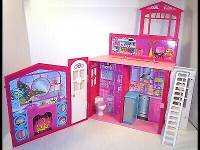 barbie fold up house